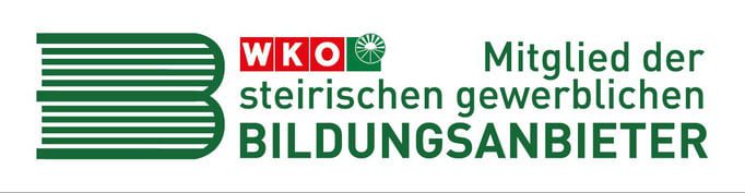 Logo - WKO Mitglied der steirischen gewerblichen Bildungsanbieter