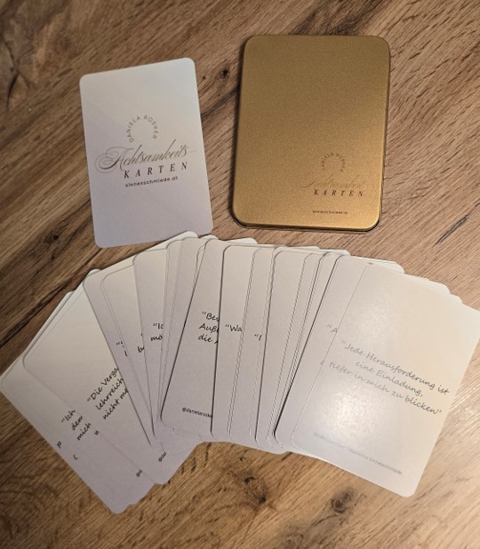 Achtsamkeit Karten